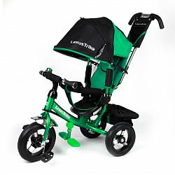 Велосипед - Lexus Trike Lr, 3-х колёсный с ручкой, зелёный (Lexus Trike, LR-950DW-8sim) - миниатюра